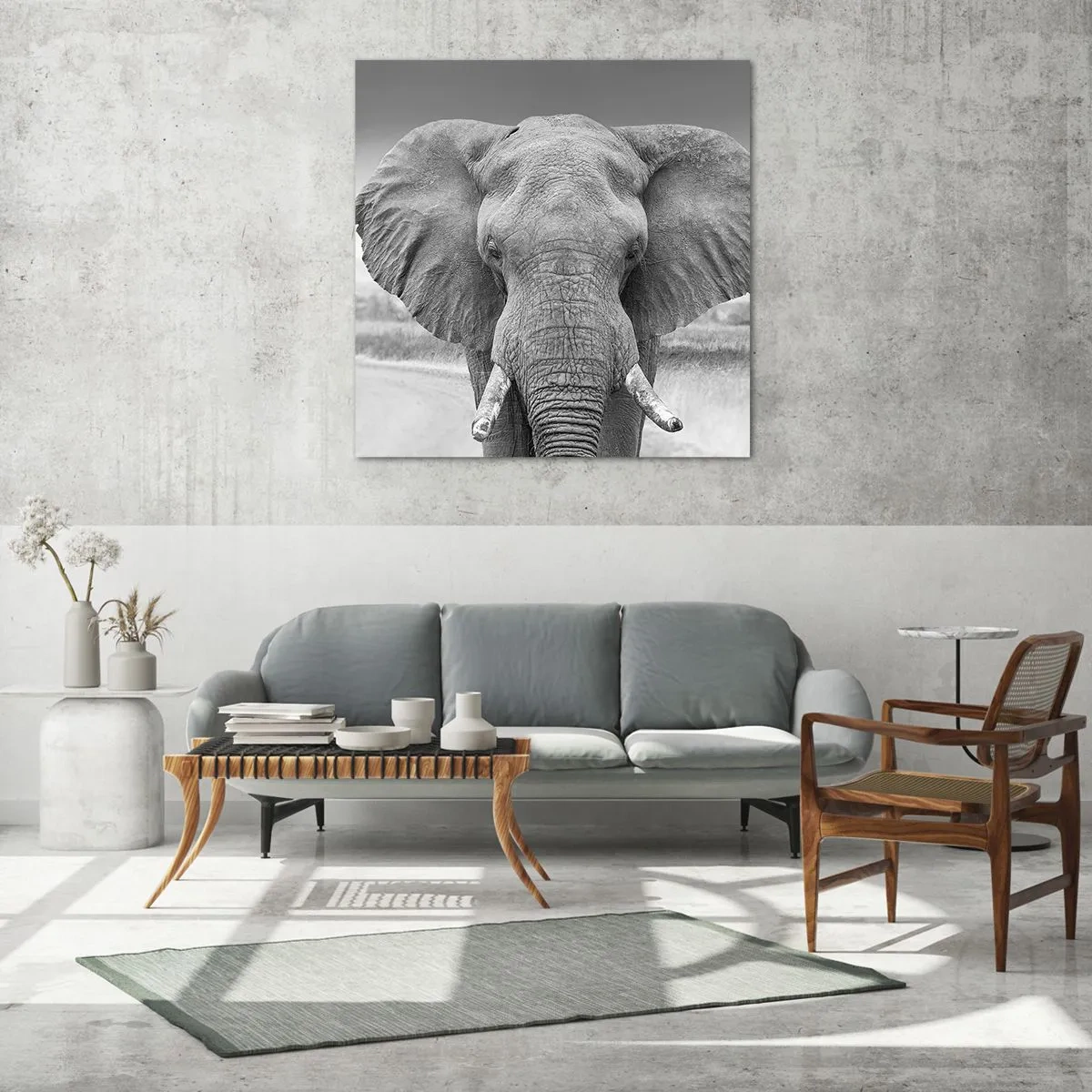 Schilderen op glas - Welkom in mijn wereld - 30x30 cm