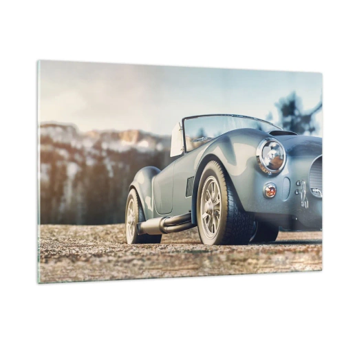 Schilderen op glas - Omdat stijl ertoe doet - 120x80 cm