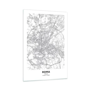 Schilderen op glas - Romeinse cirkel - 80x120 cm