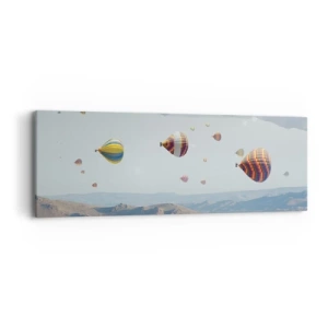 Schilderen op canvas - Alles is hier mogelijk - 90x30 cm