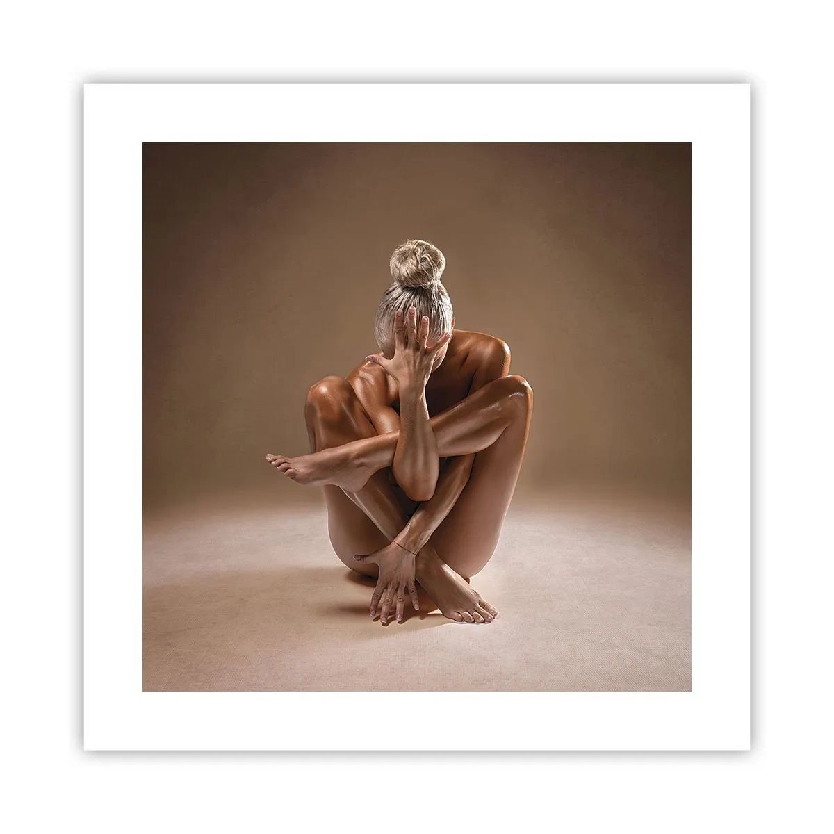 Poster - De eenheid van lichaam en geest - 40x40 cm