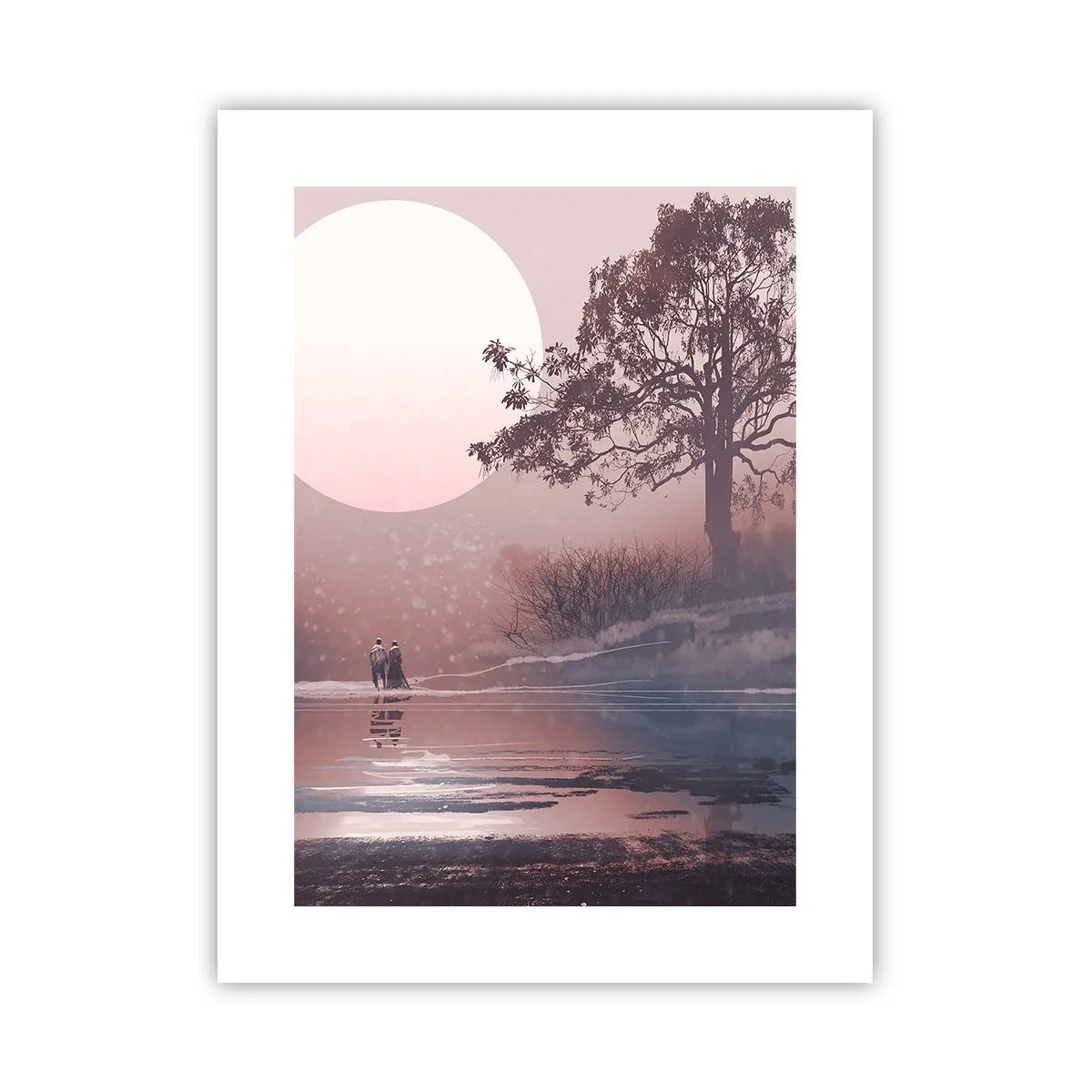 Poster - nacht wonderen - 30x40 cm