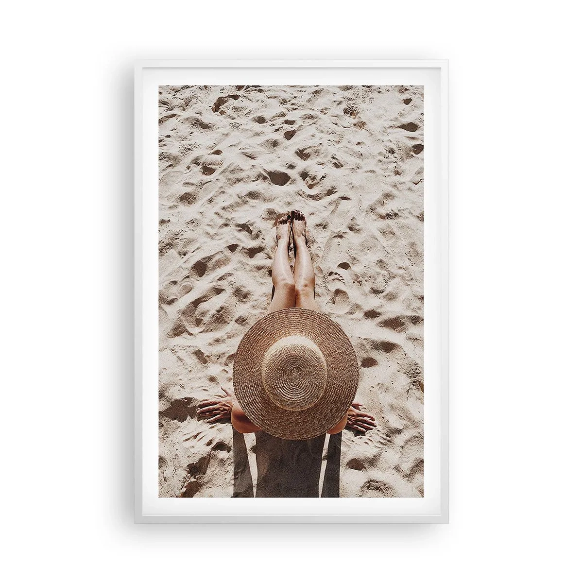 Poster in een witte lijst - De perfecte tijd - 61x91 cm