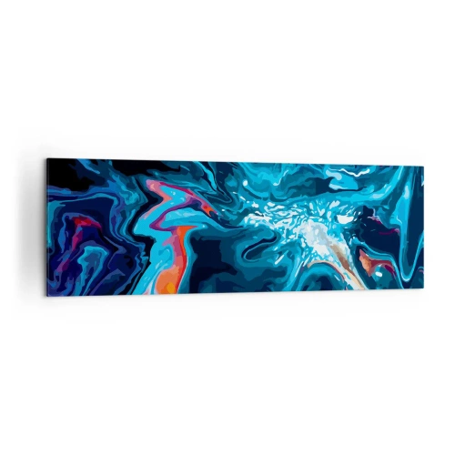 Schilderen op canvas - Reis naar het centrum van de hemel - 160x50 cm