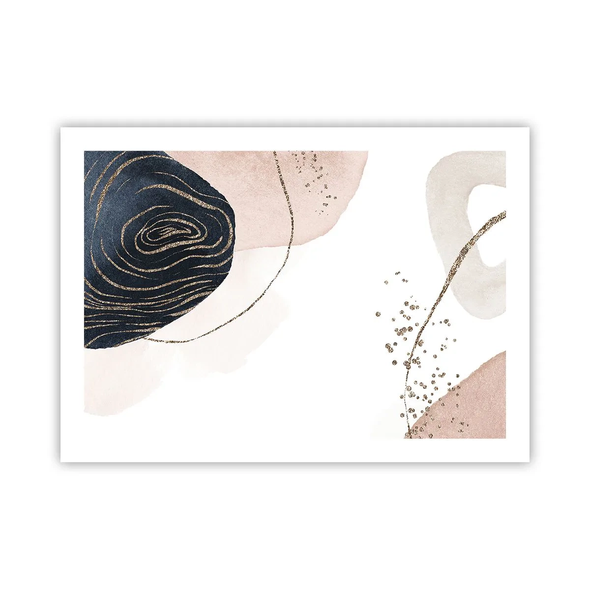 Poster - Alles vloeit - 70x50 cm