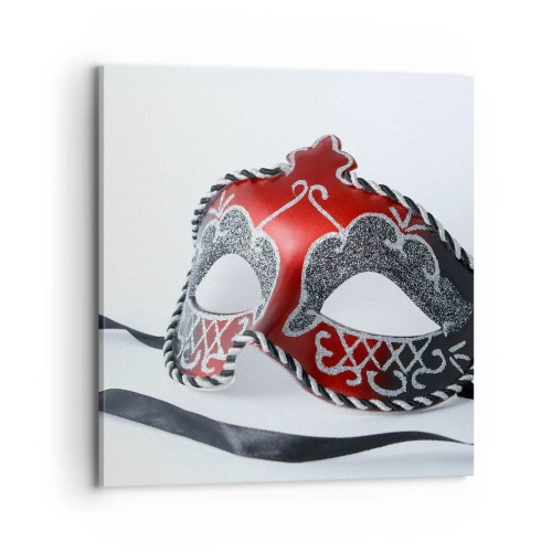 Schilderen op canvas - Uitnodiging voor het bal - 70x70 cm