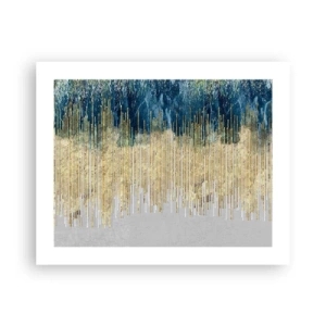 Poster - Vergulde grens - 50x40 cm