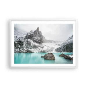 Poster in een witte lijst - Bewakend - 70x50 cm