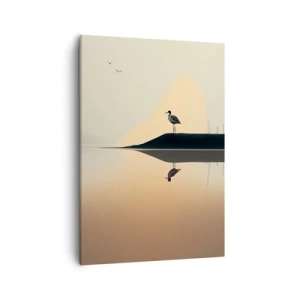 Schilderen op canvas - Heer op het meer - 50x70 cm