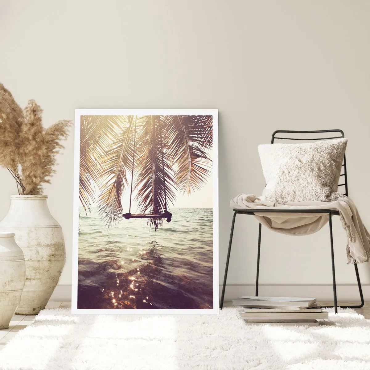 Poster - Je kunt naar believen in de wolken slingeren - 30x40 cm