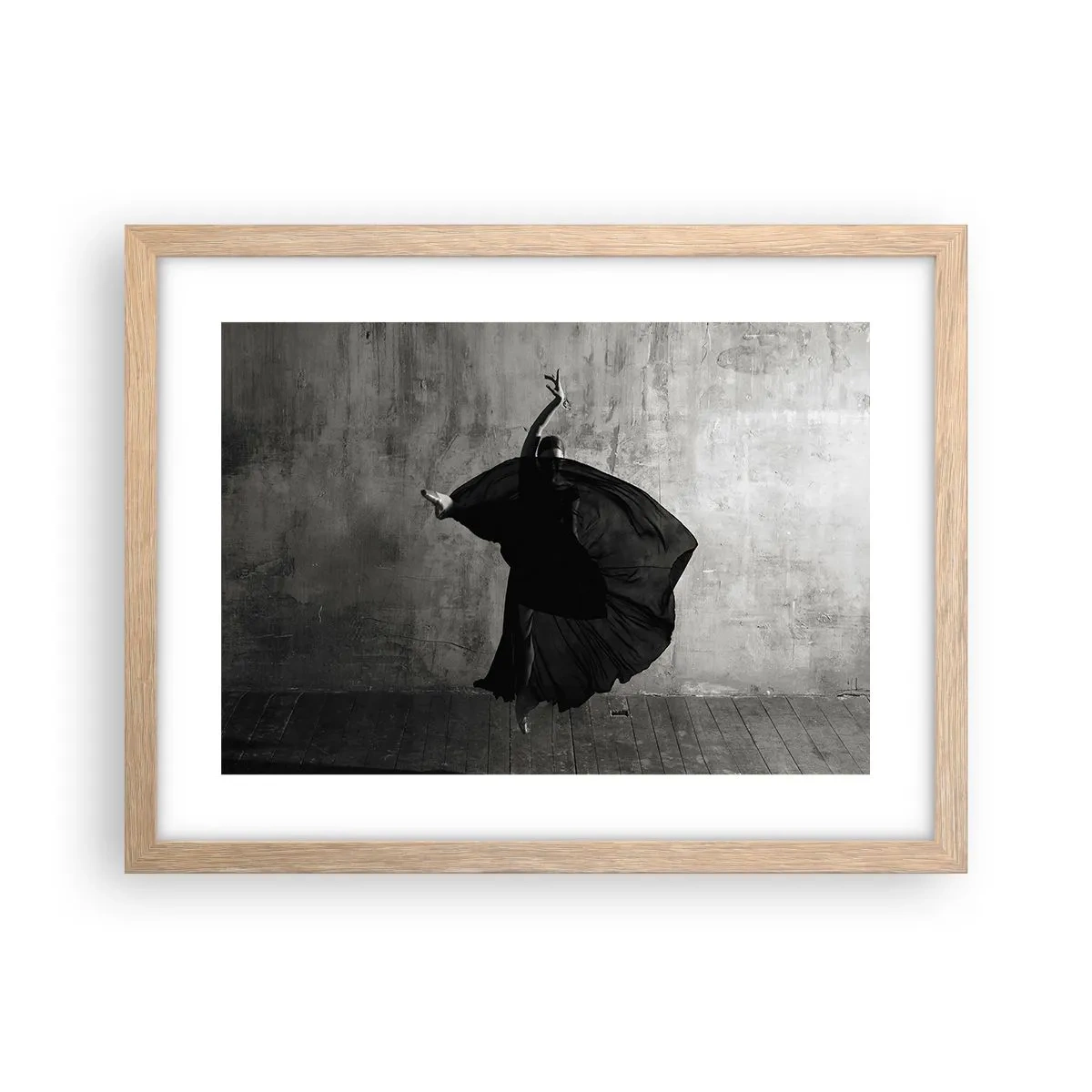 Een poster in een licht eiken lijst - Gepassioneerde riem - 40x30 cm