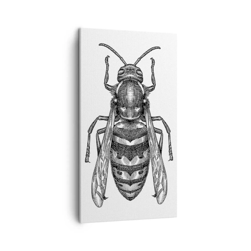 Schilderen op canvas - Van een insectenplaneet - 45x80 cm