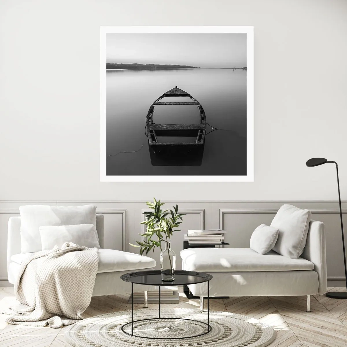 Poster - Verlangen en melancholie - 40x40 cm