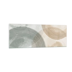 Schilderen op glas - Indringende werelden - 140x50 cm