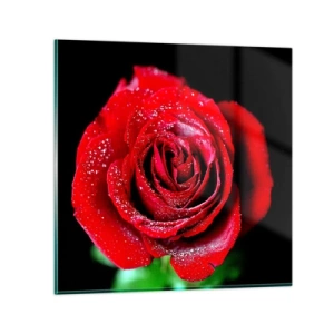 Schilderen op glas - Dit is liefde - 50x50 cm