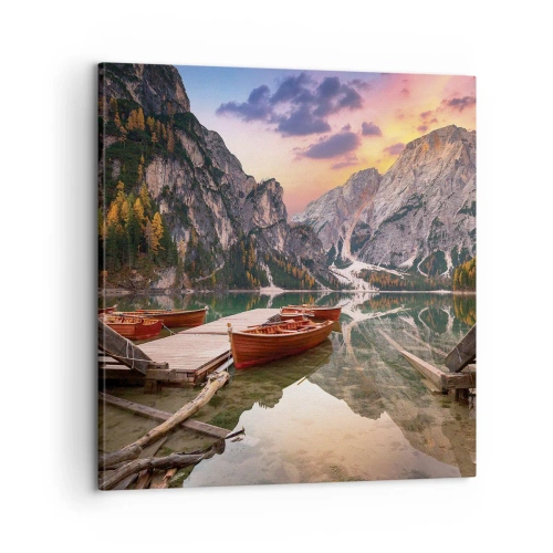 Schilderen op canvas - Belofte van de dag - 60x60 cm