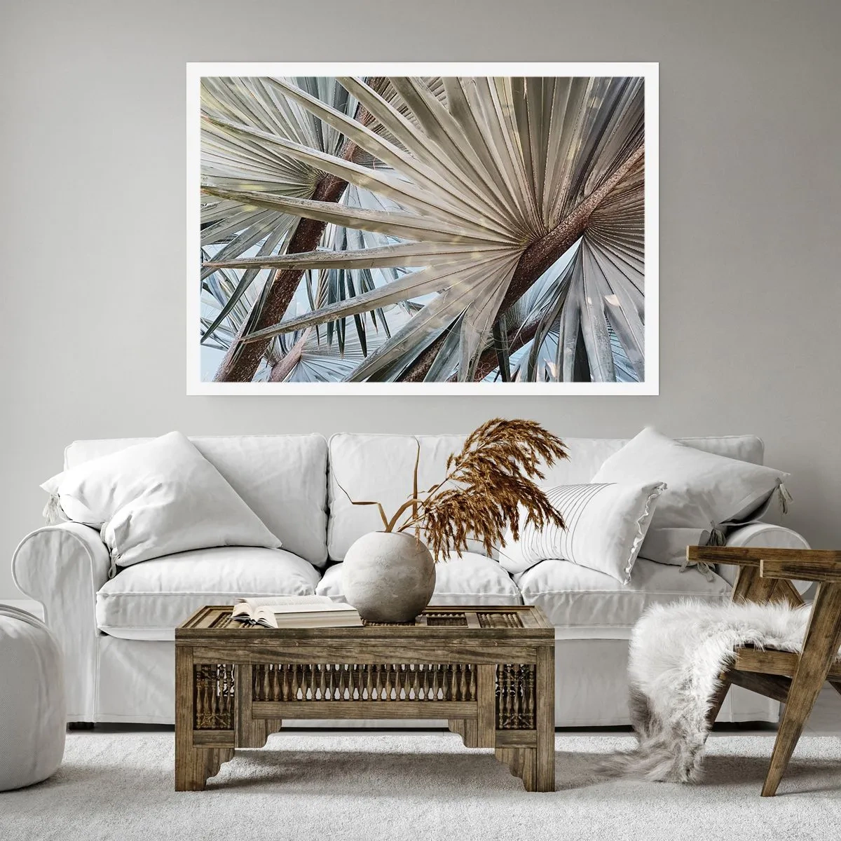 Poster - Fans in de tropen - 50x40 cm