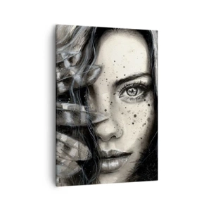 Schilderen op canvas - Wilde schoonheid - 50x70 cm