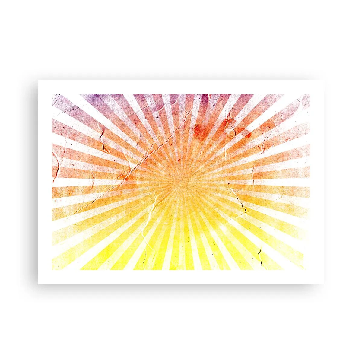 Poster - Zonsopgangen en zonsondergangen - 70x50 cm