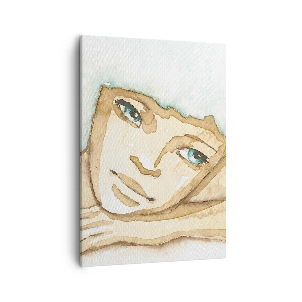 Schilderen op canvas - De boom der poëzie groeit uit stilte - 50x70 cm