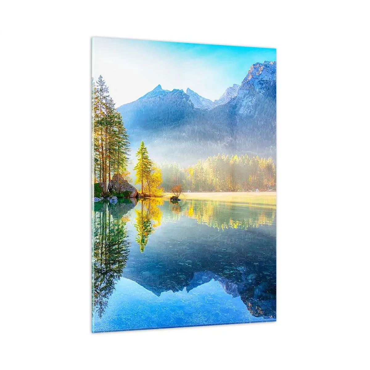 Schilderen op glas - Majesteit en zoetheid - 50x70 cm