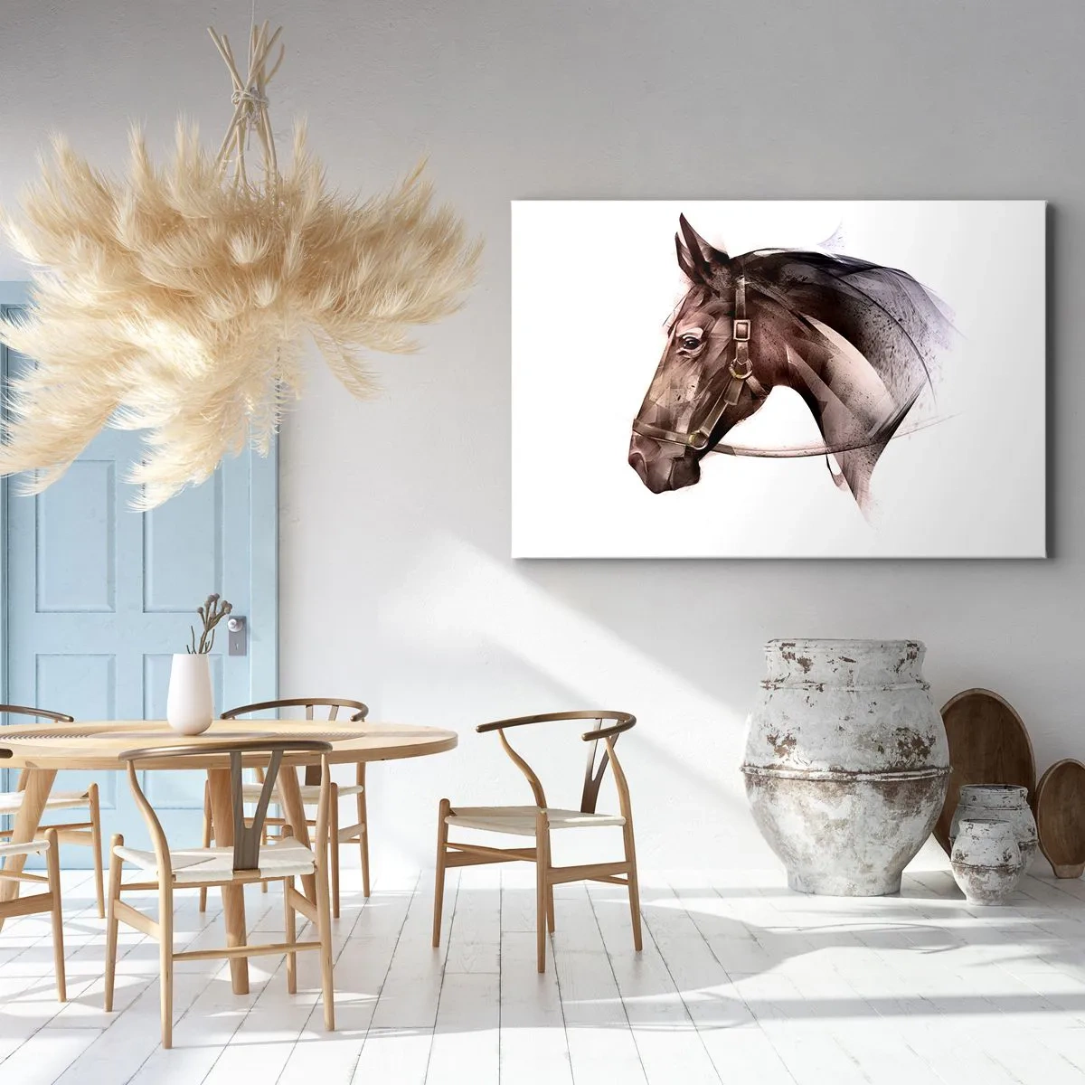 Schilderen op canvas - Wat een charme - 70x50 cm