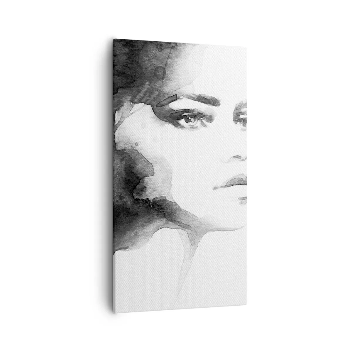 Schilderen op canvas - Gemaakt van mysterie en mist - 55x100 cm