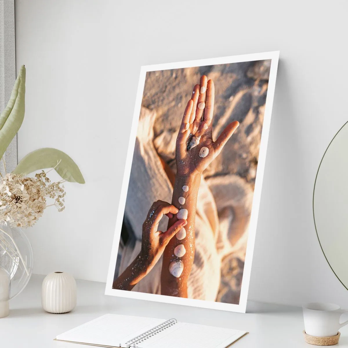 Poster - Schoonheid binnen handbereik - 50x70 cm