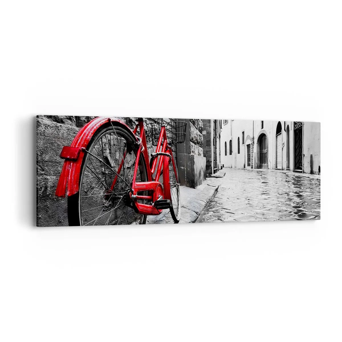 Schilderen op canvas - Echte schoonheid verveelt niet - 90x30 cm