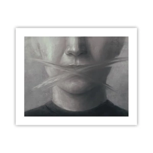 Poster - Zonder een woord - 50x40 cm