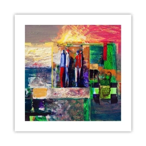 Poster - Relaties en emoties - 40x40 cm