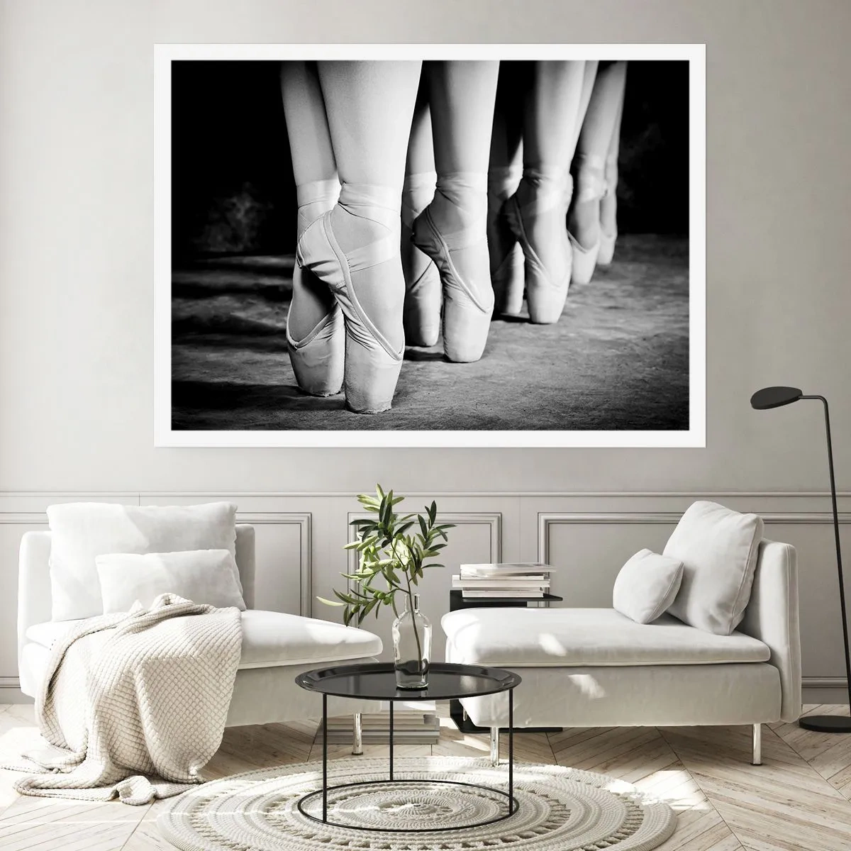 Poster - Samen, lichtjes - 50x40 cm