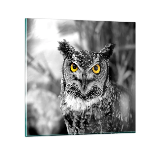 Schilderen op glas - Niets zal zich verbergen - 40x40 cm