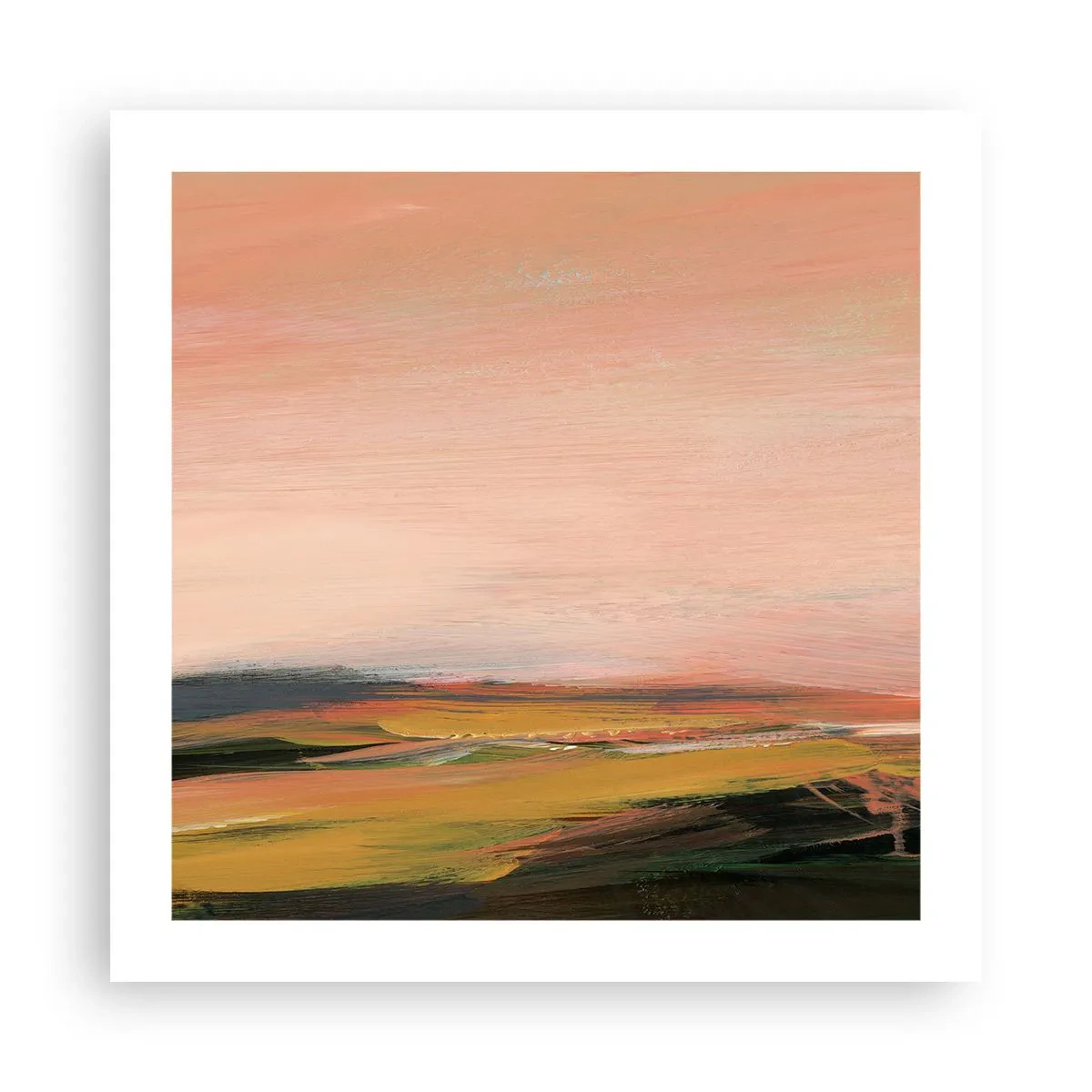 Poster - In roze tinten - 50x50 cm