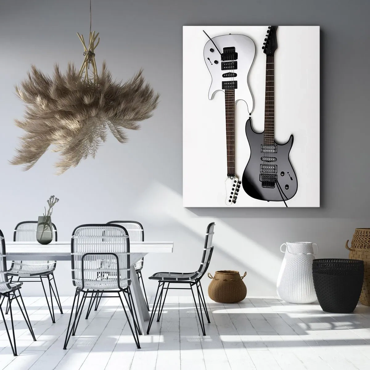 Schilderen op canvas - Harmonie van vormen - 50x70 cm