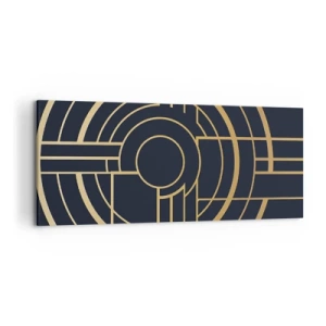 Schilderen op canvas - Draaien van dingen - 120x50 cm