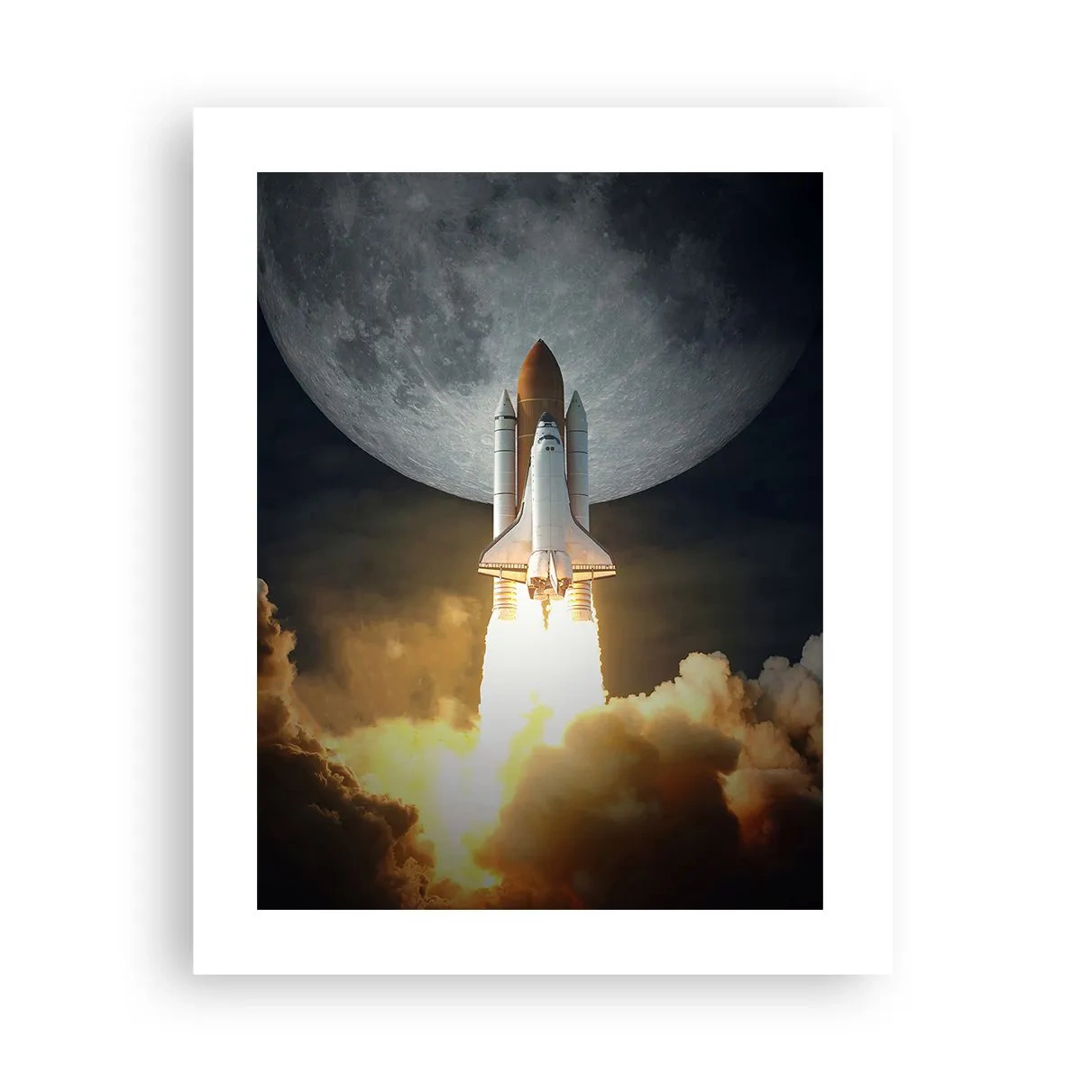 Poster - Het begin van een onaards avontuur - 40x50 cm