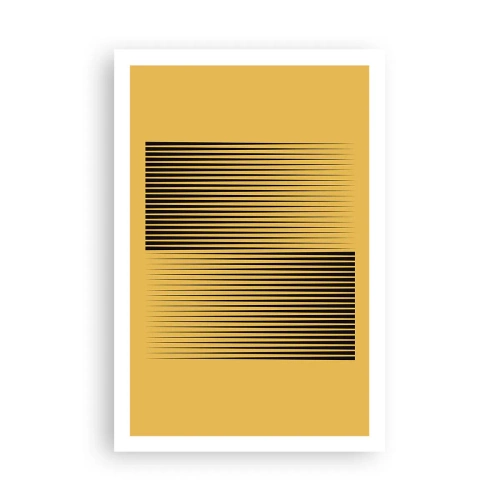 Poster - Vierkant van tegenpolen - 61x91 cm