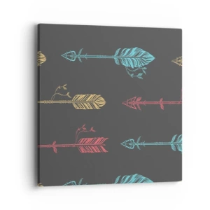 Schilderen op canvas - In de verordening - 40x40 cm