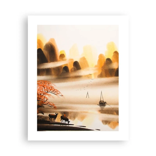 Poster - Verder dan het Verre Oosten - 40x50 cm