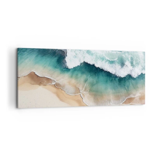Schilderen op canvas - De eeuwige ontmoeting - 120x50 cm