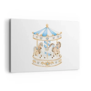 Schilderen op canvas - Zoete jeugd - 120x80 cm