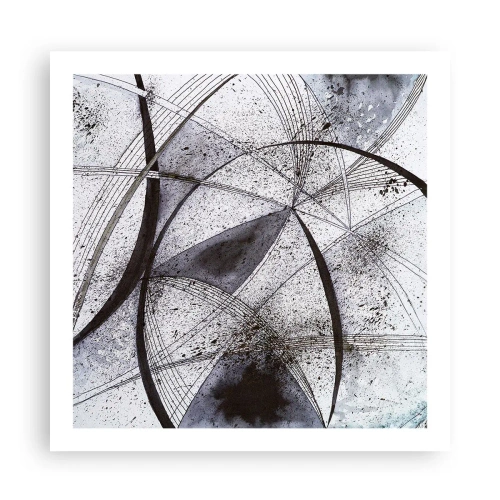 Poster - Futuristische fantasie - 60x60 cm