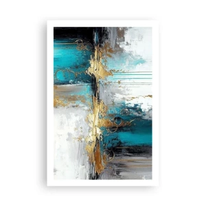 Poster - Alles vloeit - 61x91 cm