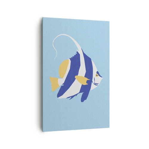 Schilderen op canvas - Miss tropische wateren - 80x120 cm