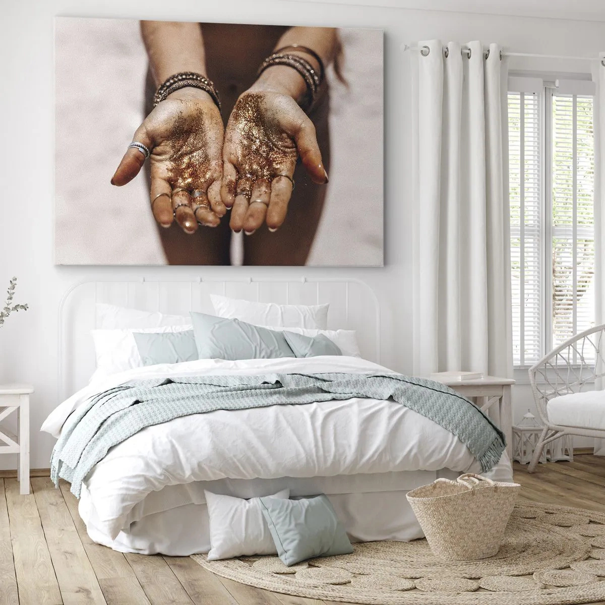 Schilderen op canvas - Een cadeau voor jou - 120x80 cm