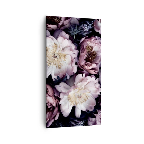 Schilderen op canvas - Boeket ouderwets - 55x100 cm