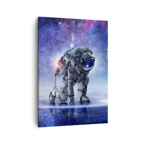 Schilderen op canvas - De sterrenhemel boven mij - 50x70 cm