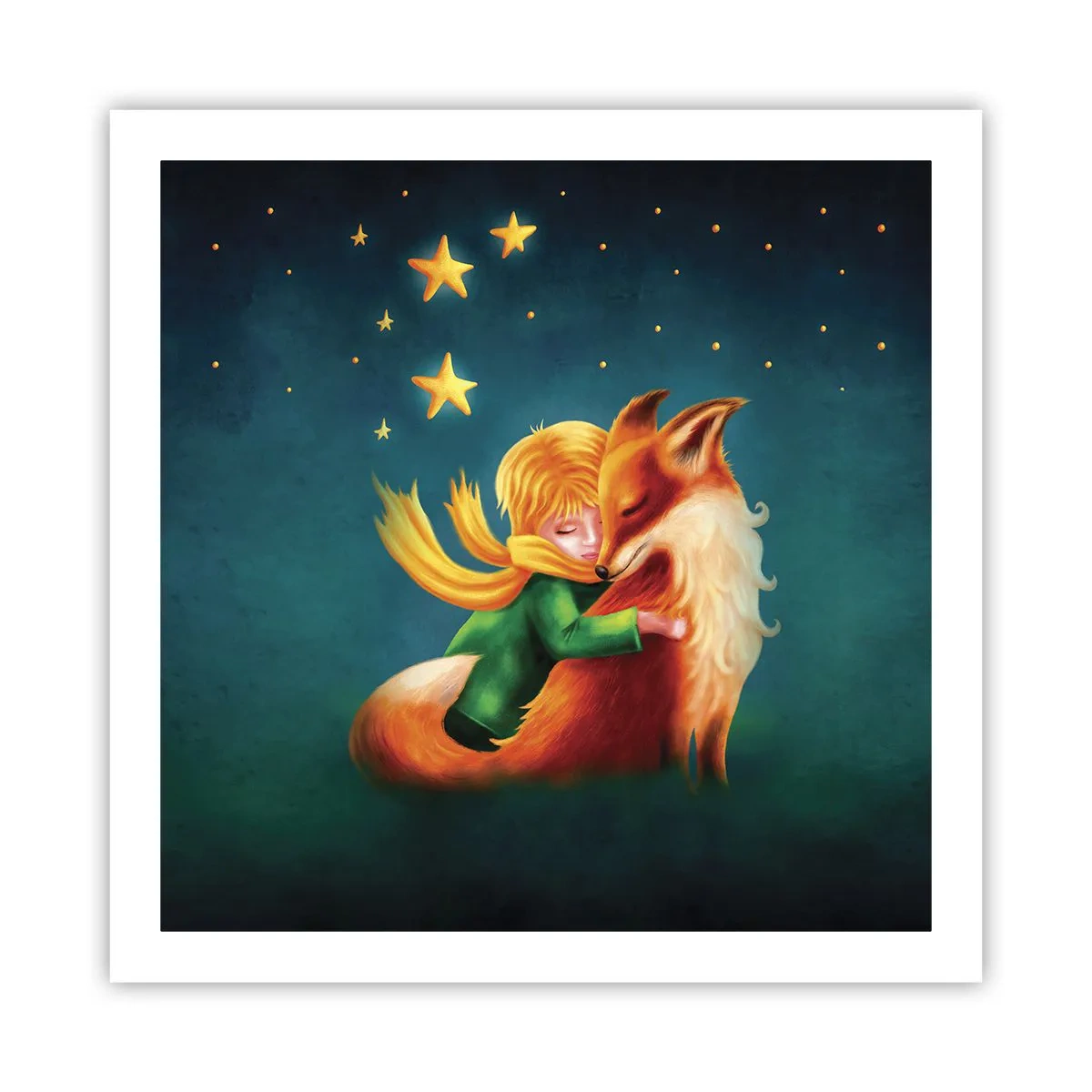 Poster - Kleine Prins - 60x60 cm
