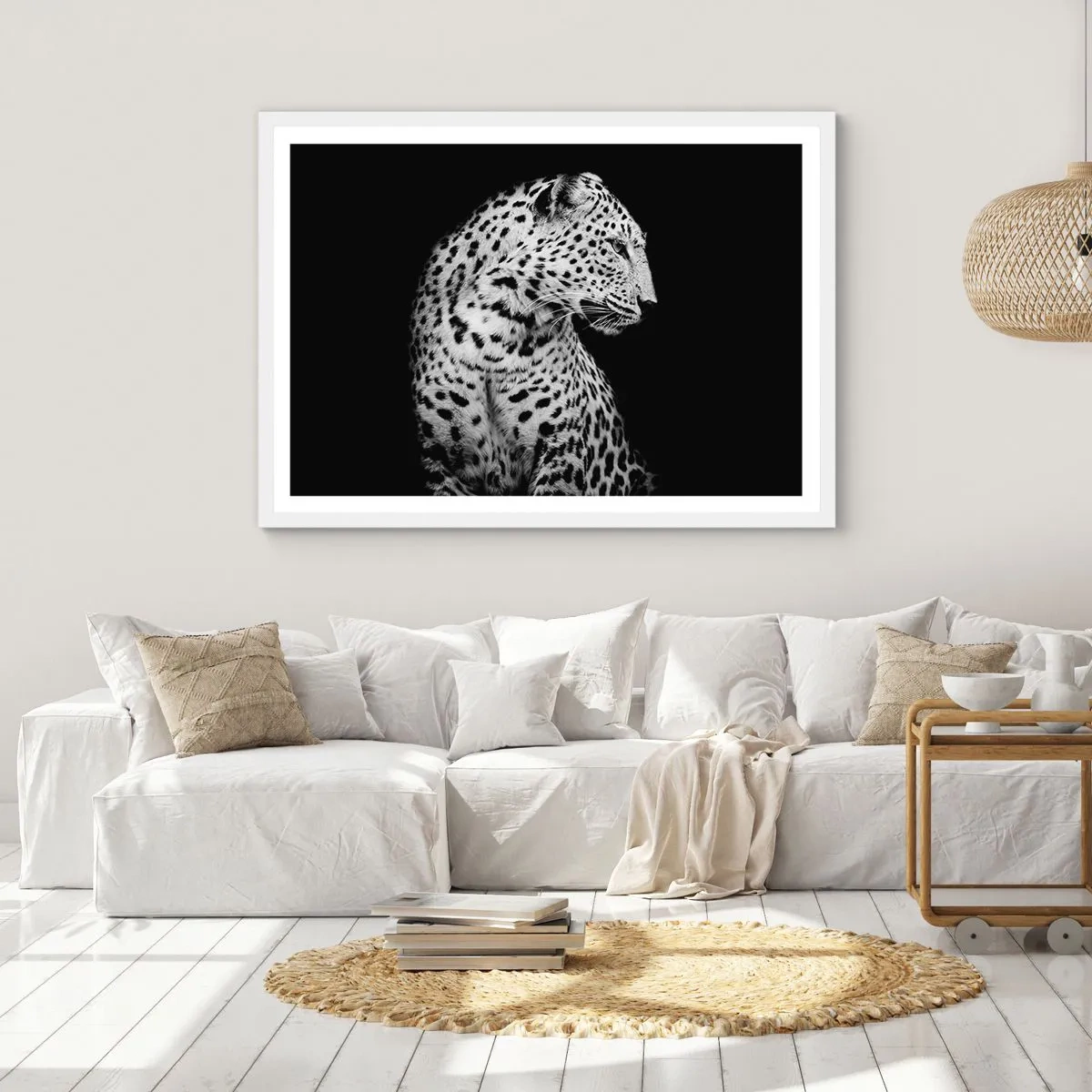 Poster in een witte lijst - Juist profiel perfect! - 40x30 cm